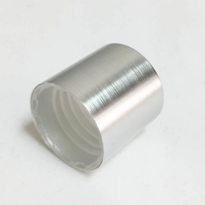 Brushed Aluminum Disc Cap silver color 24/410