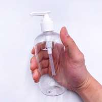 PET Refillable Empty Flip Cap Pump Spray Bottle Plastic 350ml For Disinfectant Moisturizer Liquid Soap Hand Gel