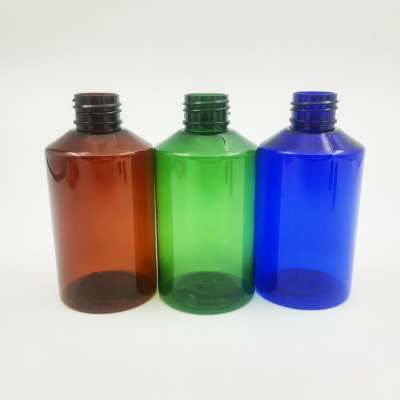 Empty 150ml plastic PET cosmetic bottle shampoo shower gel sanitizer bottle 5oz